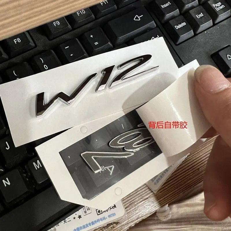 1PCS for Bentley Continental Flying Bentayga Mulsanne Car the trunk sticker speed W12 V8 V8S logo emblem badge sticker MY5