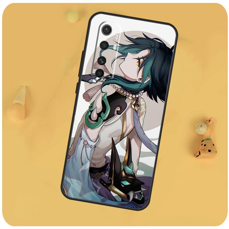 Genshin Impact Xiao Cover For Xiaomi 14 13 15 Ultra 11T 12T 13T 14T Pro POCO X7 X6 Pro X3 X5 F5 F6 M6 Pro Case