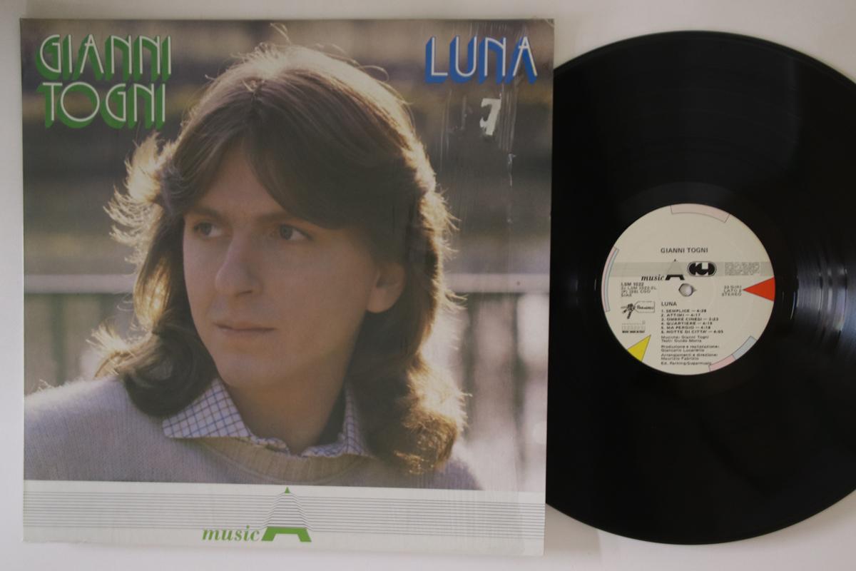 

LP Record GIANNI TOGNI - Luna LSM1022 CGD 1983 Italy Pop Used