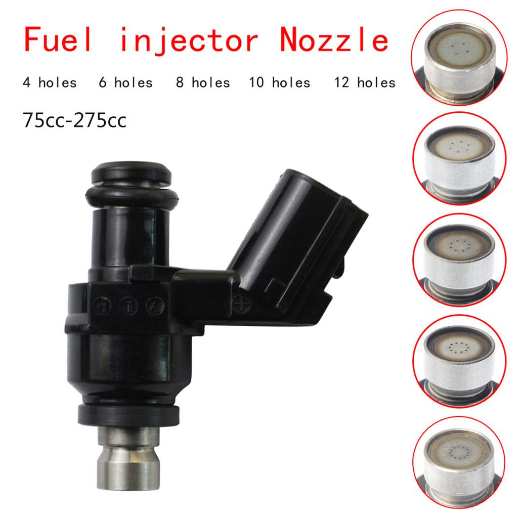 Upgraded Motorcycle Throttle Body 4-6-8-10 Holes Fuel injector Nozzle Easy Installation Suitable for Wave110i Wave-125i