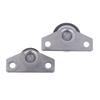 1/4Pcs Silent Rubber Casters, Drawer Wheels, For Furniture Kitchen Cabinet Table ,Of Side Installation Low Profile Replace Wheel