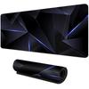 Large gaming Mouse Pad Big Red Blue gradient design nonslip rubber sewn edge gaming desk mat keyboard gamers and office work