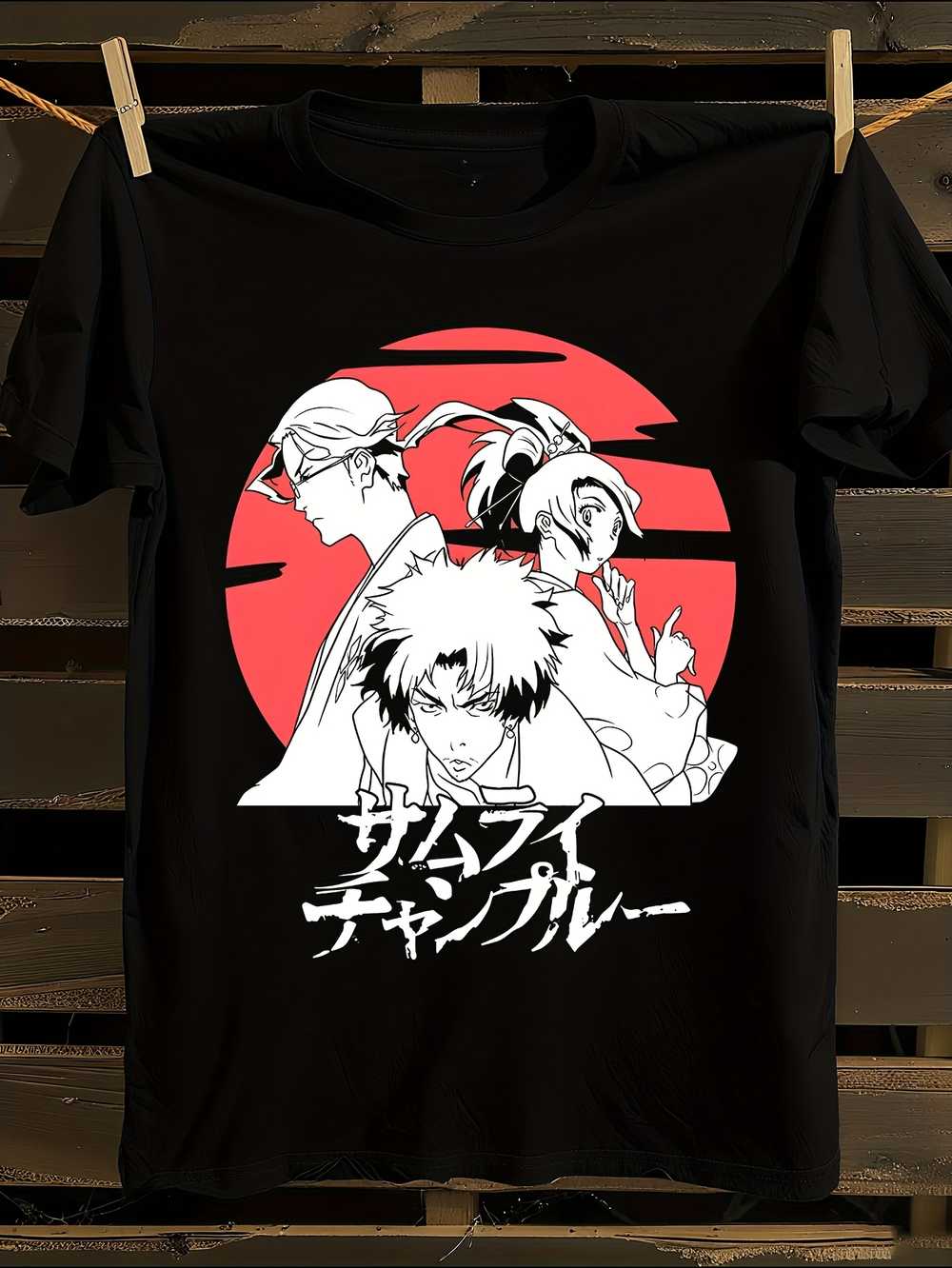 Samurai Champloo Fuu Anime T-Shirt XL