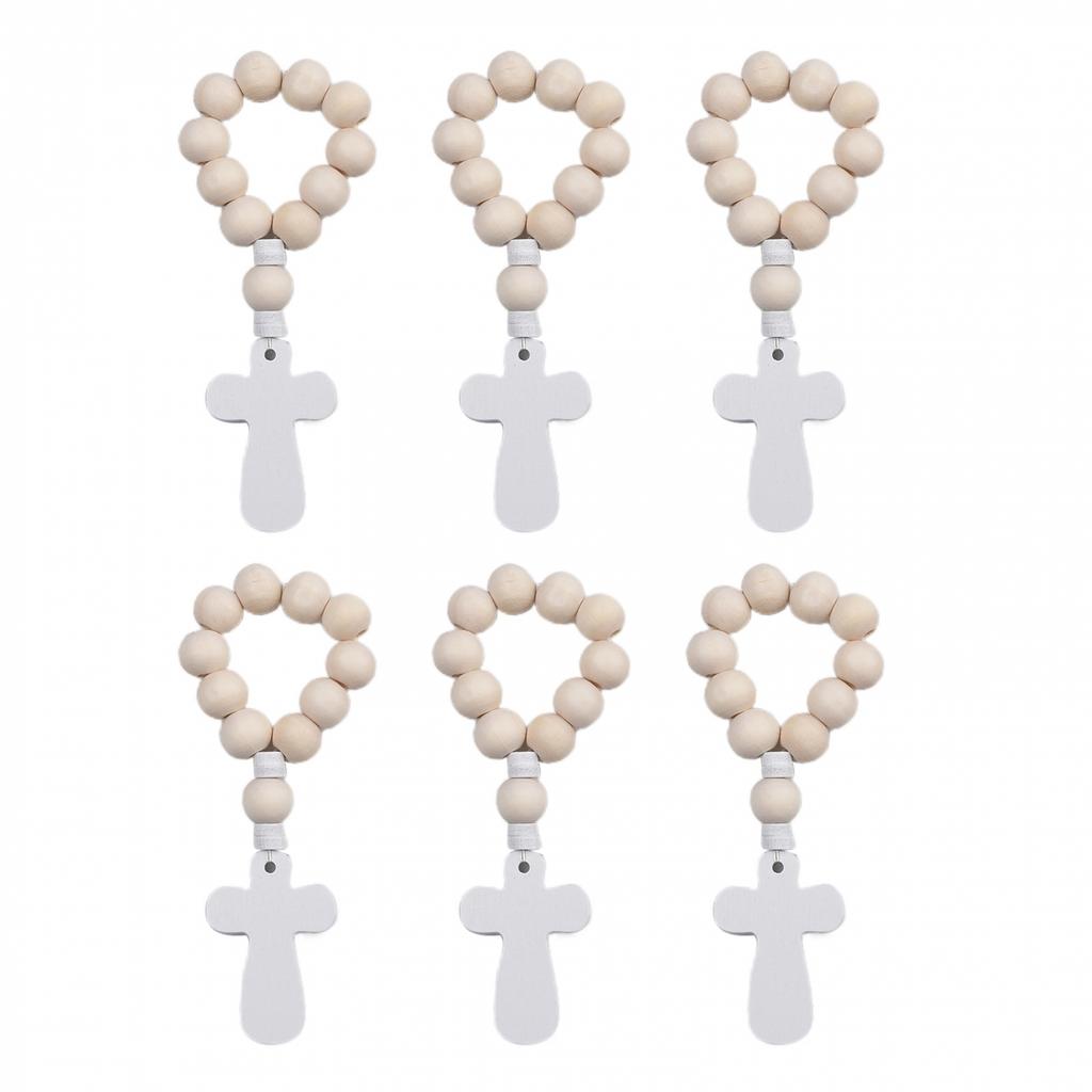 Baptismal Rosary Handmade Wooden Note Package Content