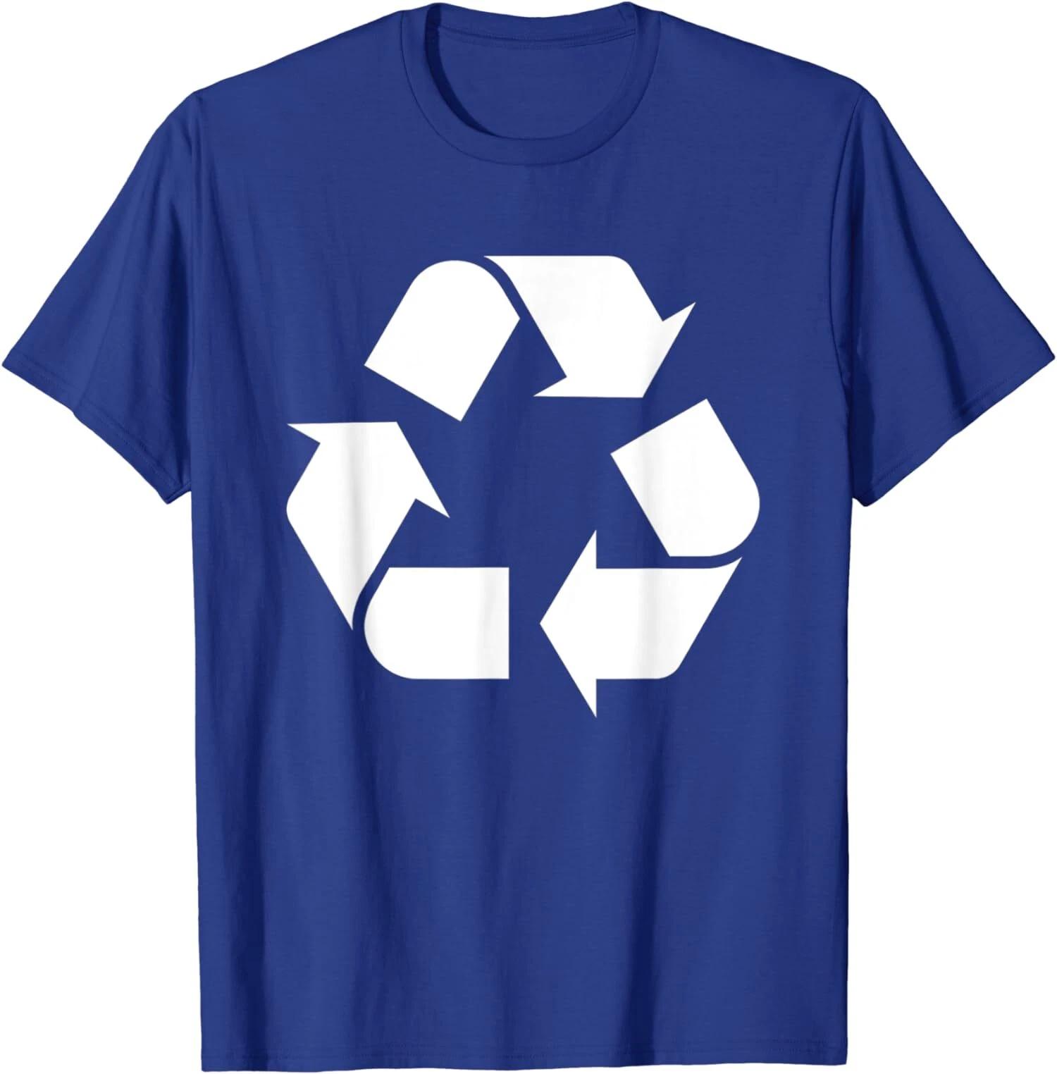 Recycling Logo Recycle Symbol Earth Day Cool Gift Unisex T-Shirt XS