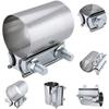 Stainless Steel 2.5" Butt Joint Exhaust Clamp