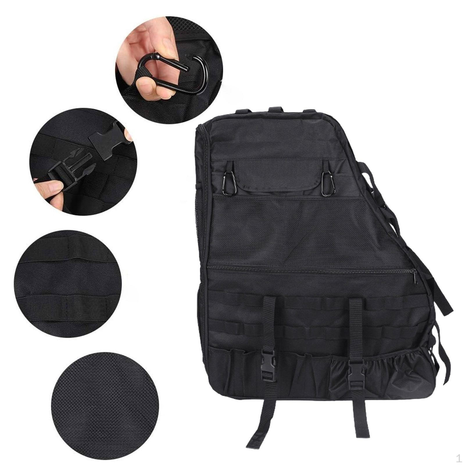 

Roll Bar Storage Bag Cargo Cage Saddle for 4 Door 2007-2022 JK JL Right