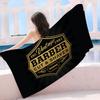 Vintage Sign Expert Barber Shop Big Microfiber Beach Towels Quick Dry Towel Sand Towels Pool Towel for Travel Swim Pool Yoga