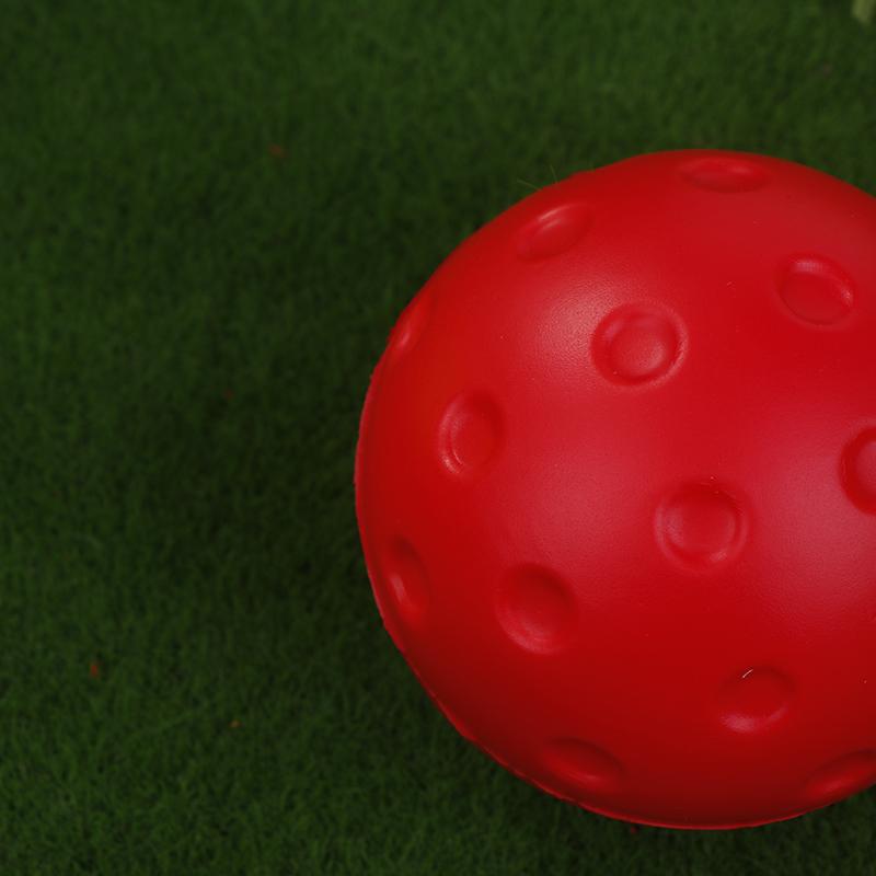 1/3 Bucăți Durabile Mingi de Pickleball de Interior 74Mm Mingi de Antrenament din Spumă PU Pickleball Moale Tăcut pentru Competiție și Antrenament