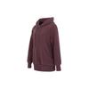 Sweatshirts Women's Burgundy Hooded Moderate Regular DQ6841-652