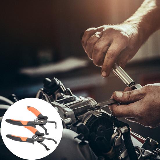 Kleště na demontáž Design svorky Nástroj na odstraňování nacvakávacích kolíků Sada Plastové upevňovací prvky Nýty Profesionální nástroj pro opravu automobilů