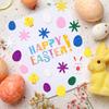 120pcs Easter Bunny and Chicken Egg Shaped 3D Stickers Cartoon Pattern Self-adhesive Single Use Spring Season Party Decoration