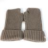 Serie Logo Philippa Fingerless Gloves Cashmere / Mohair Gray Based