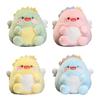 Macaroncolored Dinosaur Stuffed Animal Doll Fluffy Hugging Pillow Kids Gift