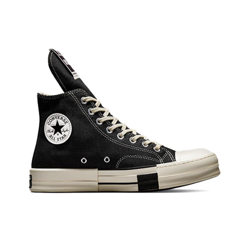 Rick Owens DRKSHDW X Converse 1970s Chuck Taylor All Star High Canvas Unisex Black