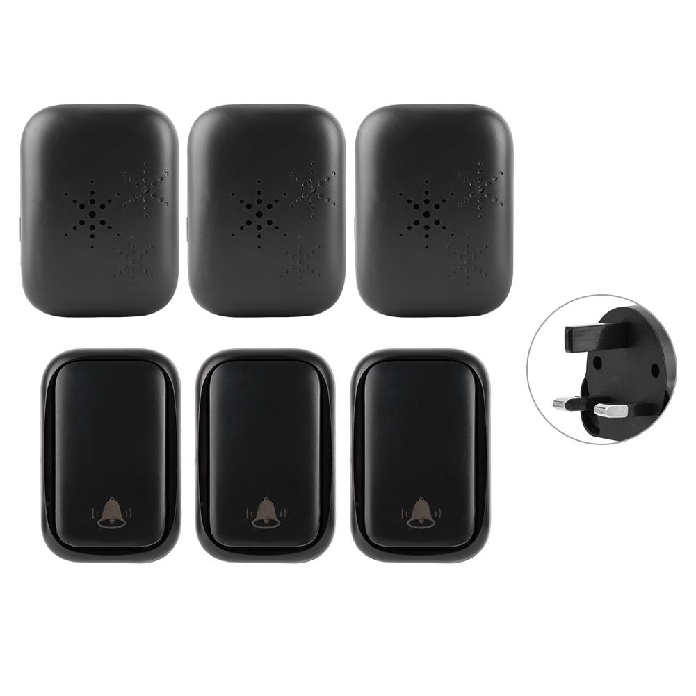 Selbstversorgte IP68 38 Melodien Drahtlose Haus Sicherheit Elektrische Türklingel(Modell B )