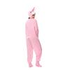 Costume Cartoon Animal Pink Rabbit onesie Adult animal stage performance suit