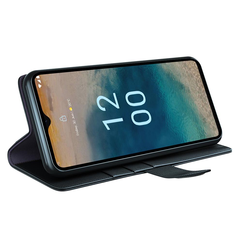 Für Nokia G22 4G Echtes Rindsleder Brieftasche Handyhülle Faltständer Schutzhülle