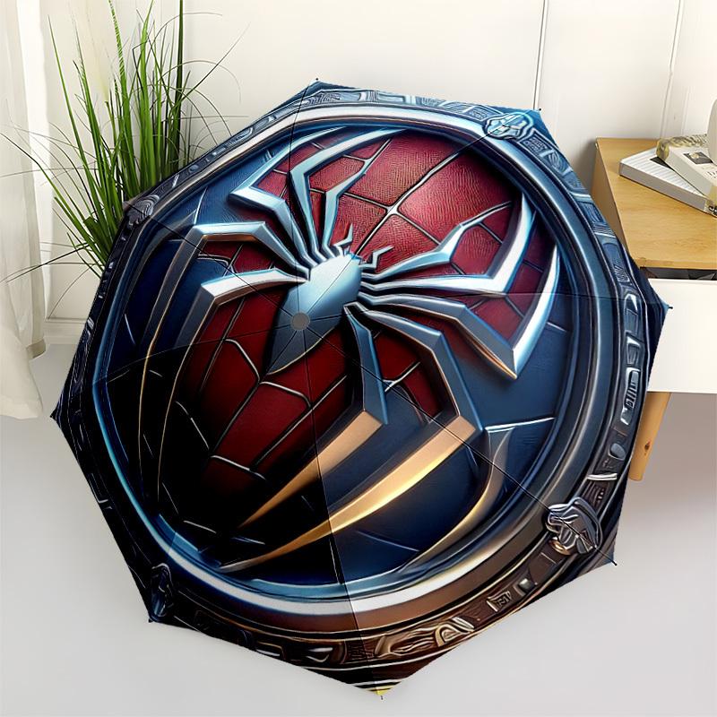 

1pc Spider-Man Umbrella - Automatic Open Compact Travel Umbrella with 67-Rib Durable Frame yy251021110