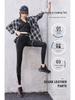 Seamless Yoga Set: Women's Long Sleeve Top & High Waist Peach Lift Pants for Gym & Running
