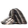 Croogo Hunting Trendy Hunting Classic Herringbone Perfect for Unisex Men's Cap, Cap, Pattern, Fall/Winter Golf, Casual, Outdoor, Simple, (G-BL26-Dark