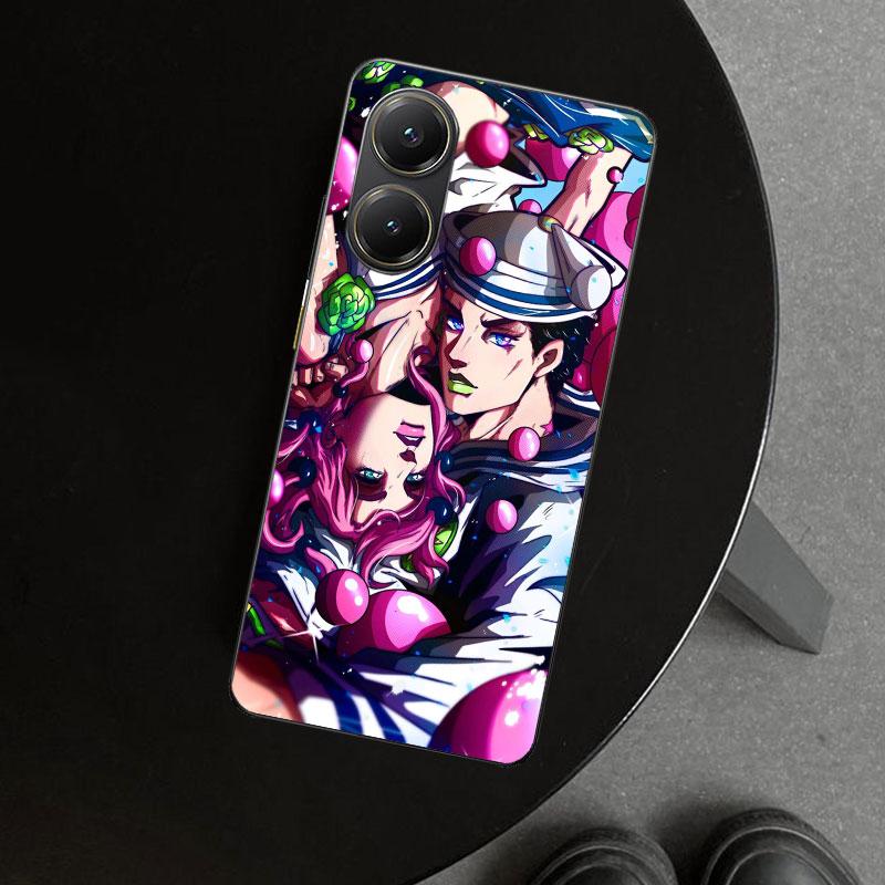 JoJo's Bizarre Adventure Hot Anime Phone Case Cover for Xiaomi Poco X6 X5 X7 Pro F7 Ultra Redmi 15C 15 13C 13 12C 12 10C 10 10A