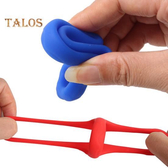 Ergonomický kroužek bez vibrací Opakovaně použitelný Ergonomický Vysoká elasticita Snadné použití Zvýšení požitku ze sexu Omyvatelné Odložení ejakulace Dildo Ring Muž Zásobování