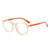 Kinder Blaulichtfilternde Brille Silikonrahmen Klare Gläser für Computer-Gaming Sicherheitsbrille Mädchen Junge