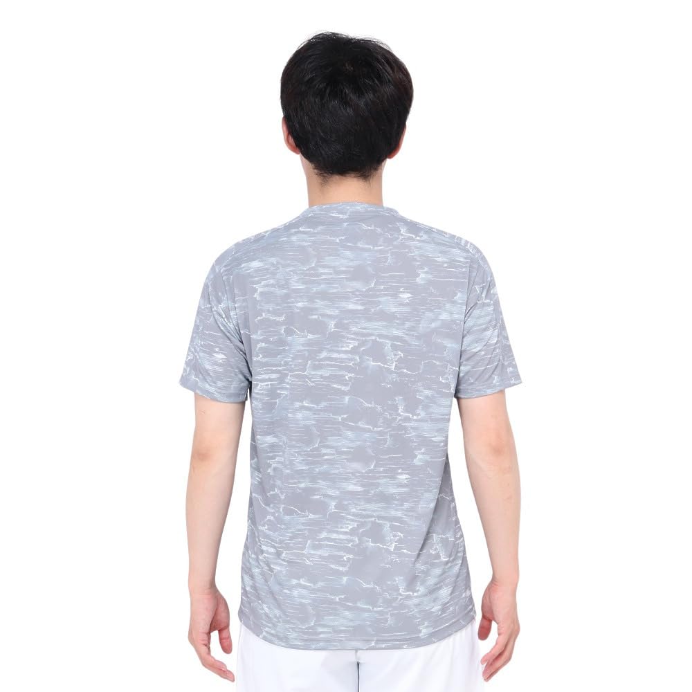 YONEX Short Sleeve Game Shirt Gray Size M (Fit Style), (010),