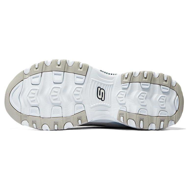 Skechers D'Lites Varsity Spirit Sneaker 'White Beige Blue' 894282-NTNV