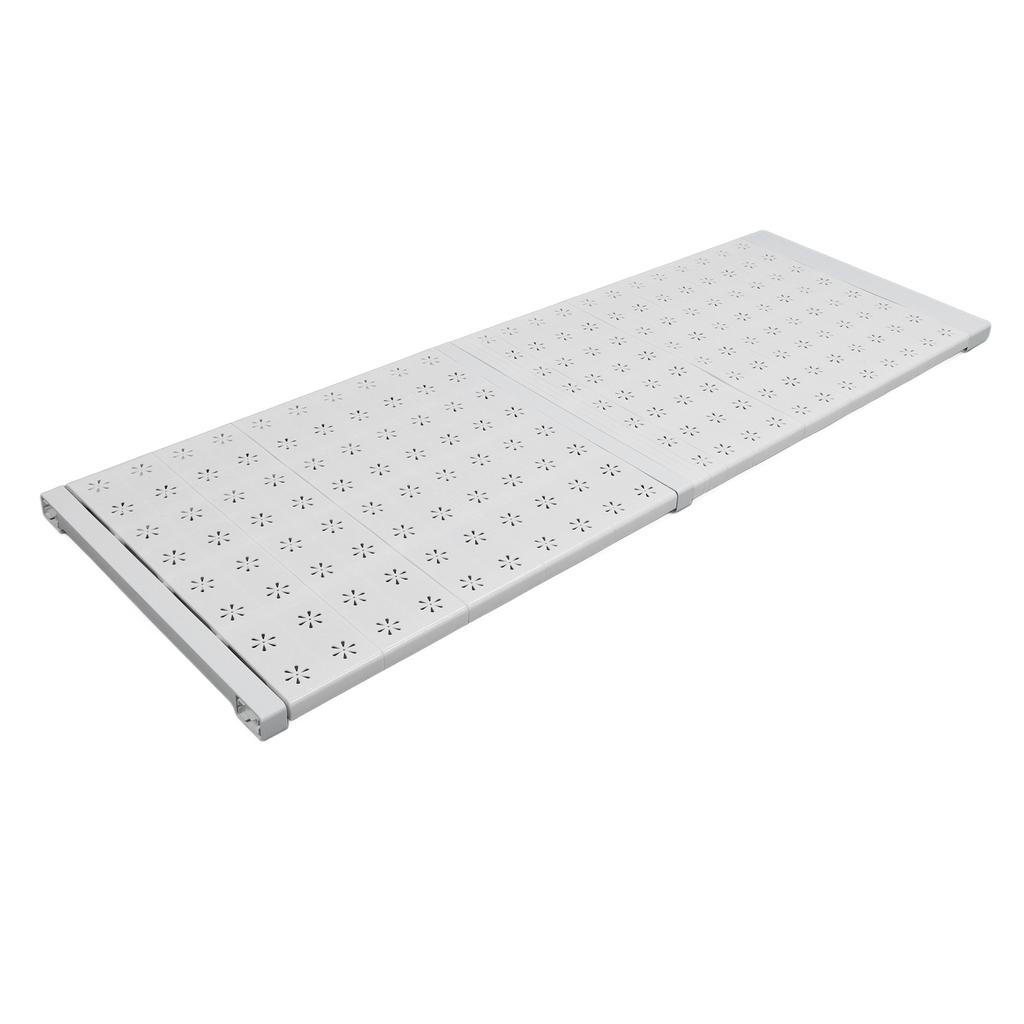 Closet Tension Shelf Nail Free Expandable Closet Storage Rack Adjustable Closet Shelf Organizer for