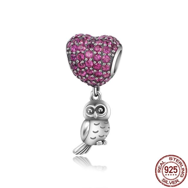 Plata Charms Of Ley 925 Silver Air Balloon Beads Charms Fit 925 Original Bracelets Pulseira Jewelry Diy  New