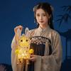 LED Glow Woven Rabbit Light Battery Powered Cartoon Animal Lamp DIY Bamboo Lantern  Moon Festival