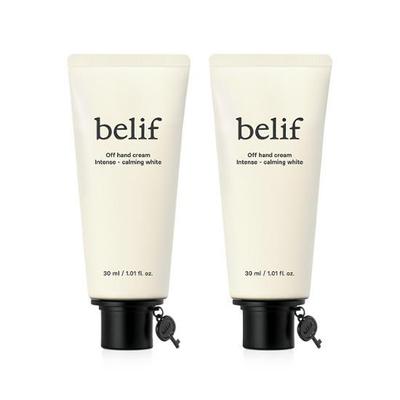 Crema mani OFF calmante bianca 30ml doppio piano
