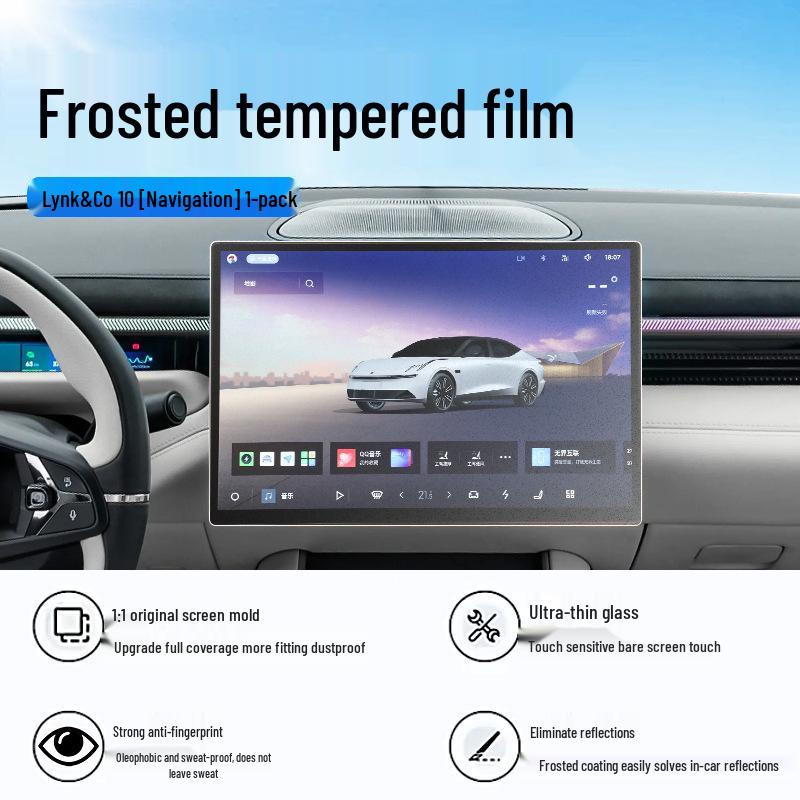 Lynk & Co 10EMP Center Console Tempered Screen Film - Car Interior Decoration & Accessories