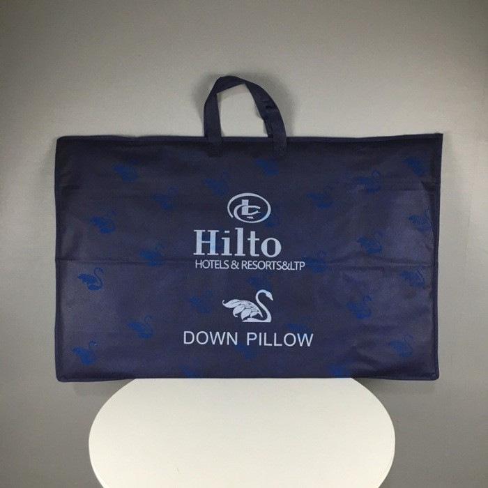 

Подушки премиум-класса для поддержки шеи из перьевого бархата для дома и отеля (Одиночный/Пара) Low Pillow (Approx. 500g)