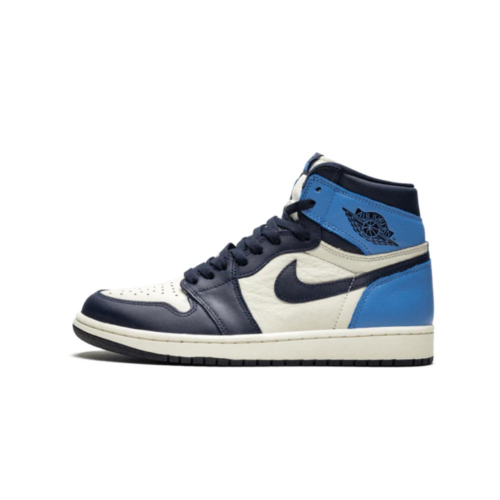 Air Jordan 1 Retro High Obsidian Sail UNC