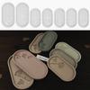 Easy to Use Silicone Mold Creating Decorative Trays Moulds with Unique Elliptical Shape Suitable for Gifting Making