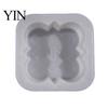 Easy Home Crafting Supplies Garden Stepping Stone Mold, Reusable Concrete Pathway Paver DIY Patio Flooring Mold Cement Pavement Mould for Backyard