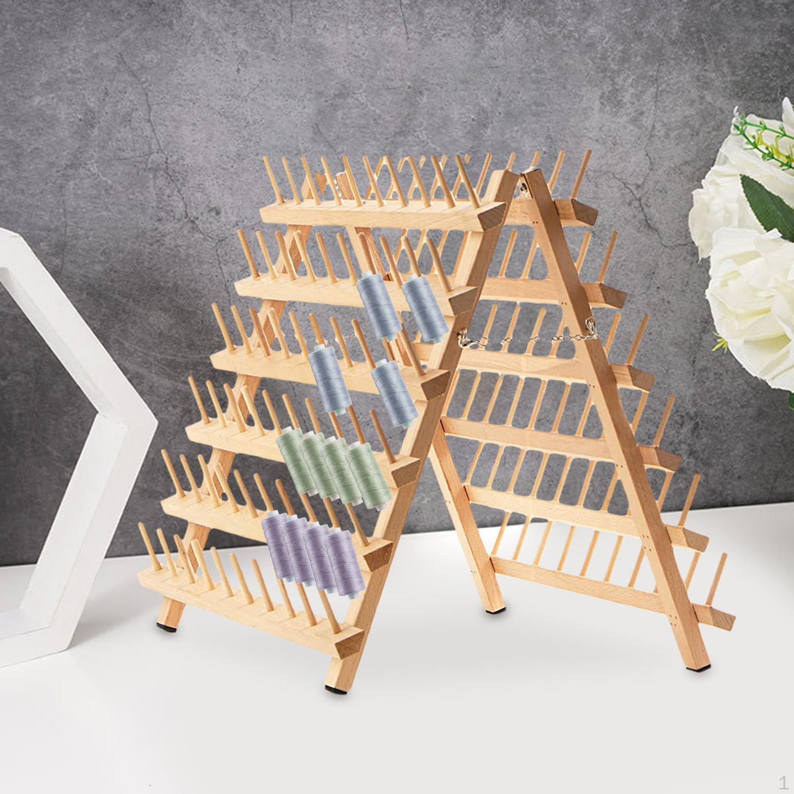 Sewing Thread Rack Embroidery Foldable Spool Holder Storage for Braid Knitting