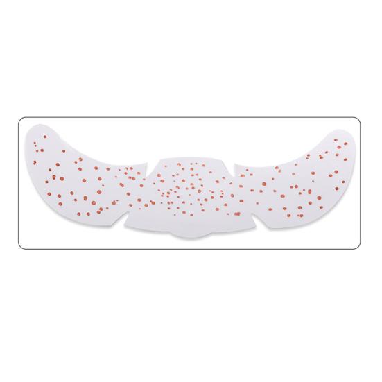 Nostalgie Freckles Face Tattoo, Glitter Makeup Patches, Sparkling Speckles, Holographic-Face Temporary Tattoo for Christmas Parties Musical