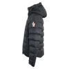 Moncler GRENOBLE 22AW CAMURAC Hooded Short Down Jacket 1 blackUsed