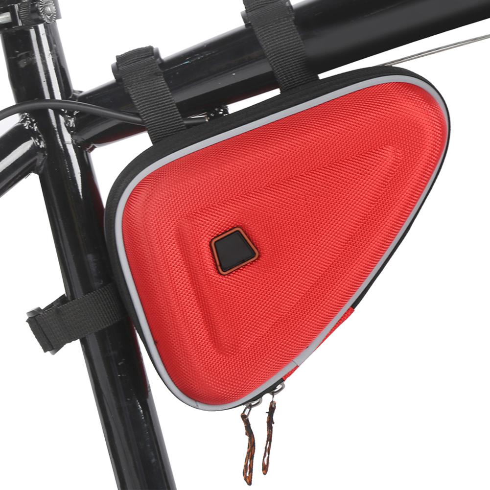 EVA Front Tube Bag Waterproof Triangular Mountain Bike Frame for Phone Wallet Keys Tool