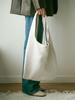 Temps Glitter Knit_Layered Bag/Beige