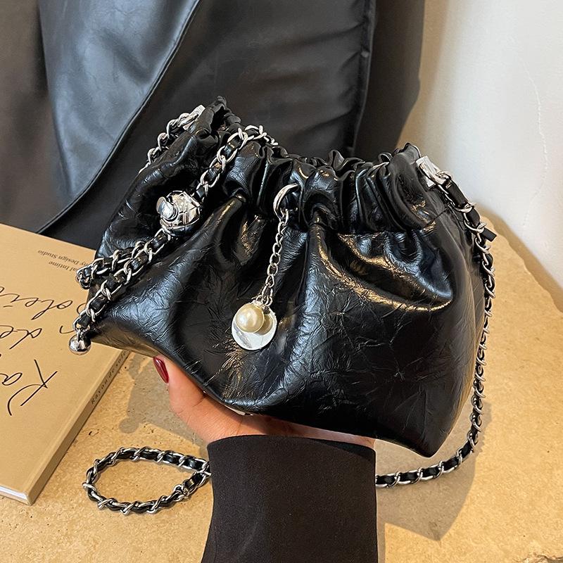 2023 Women's Trendy Designer Chain Shoulder & Crossbody Bucket Bag