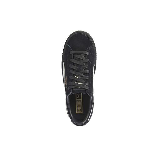 Puma Suede Platform Core Black White Womens 362223-05