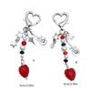 Custom Strawberry Shaped Keychain Stylish Keyring Accessory for Everyday Life