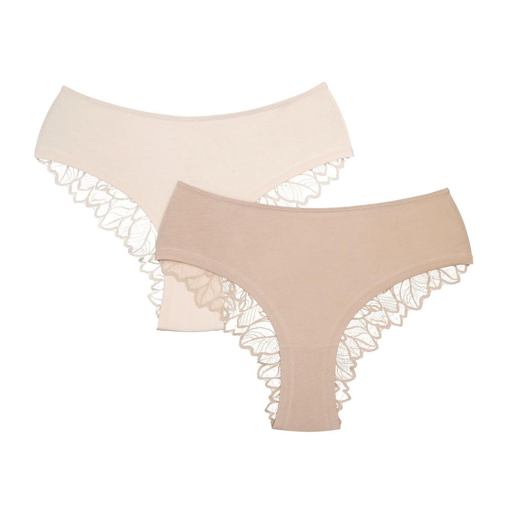 Pelia 2-pack Esotiq shorts | pink, purple L