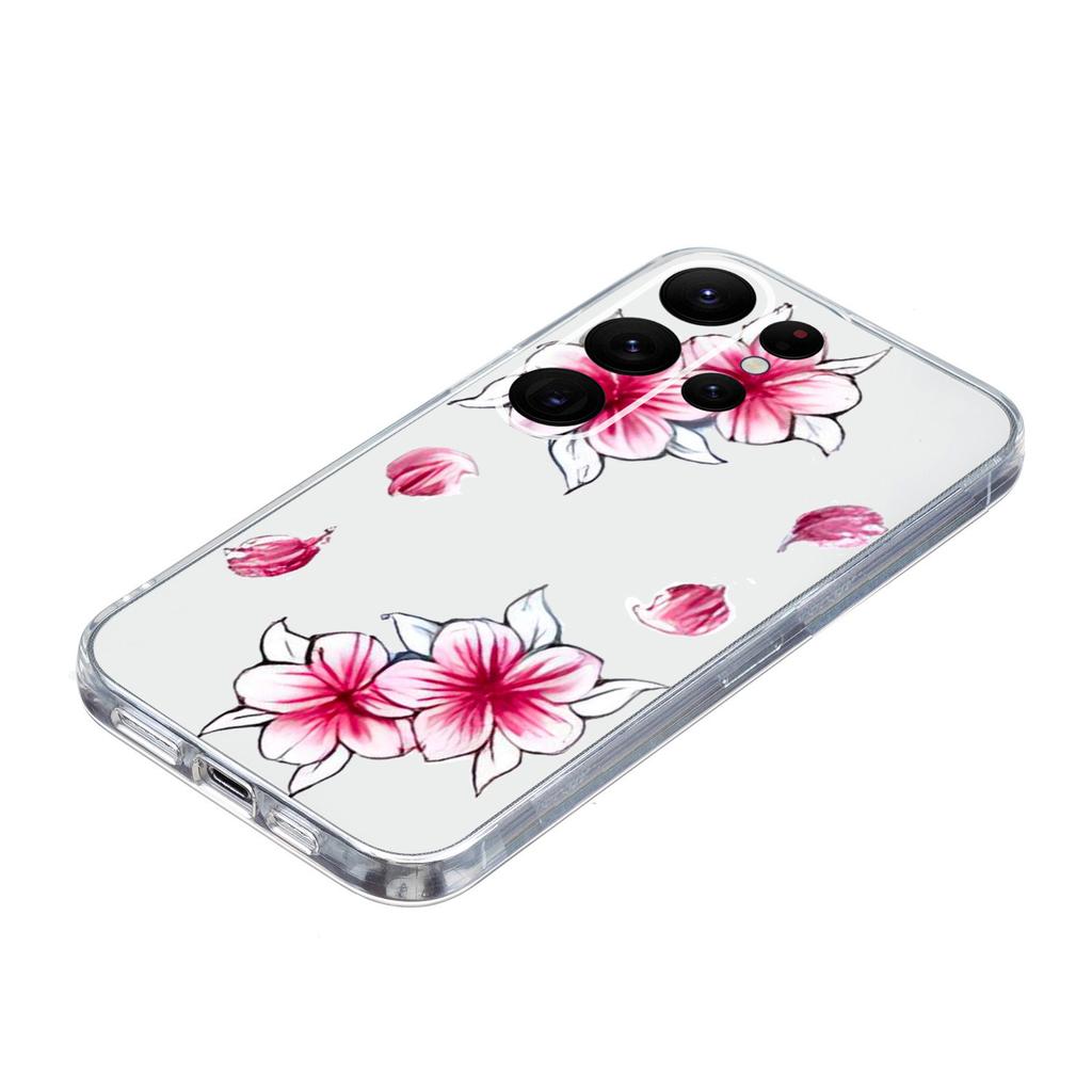 For Samsung Galaxy S23 Ultra Case Pattern Print TPU Phone Cover Precise Lens Protection