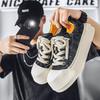 Fashion New Chunky Men Casual Canvas Shoes High Quality Versatile Trend Men Board Shoes Fashion Breathable Leisure Platform Shoes Hombre